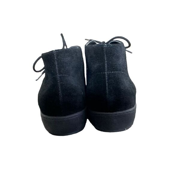 Aerosoles WIDE SIZE Black Pine Tree Suede Booties. Women’s Size 11 Wide - Picture 4 of 10